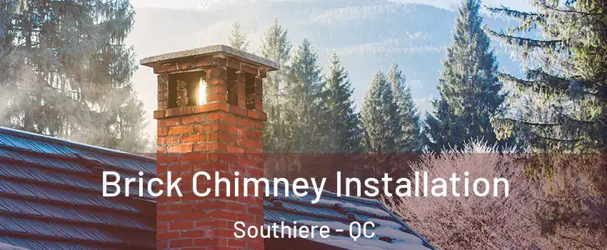 Brick Chimney Installation Southiere - QC