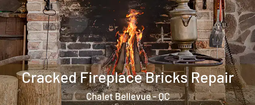  Cracked Fireplace Bricks Repair Chalet Bellevue - QC