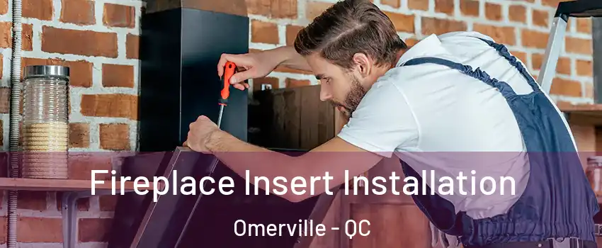  Fireplace Insert Installation Omerville - QC