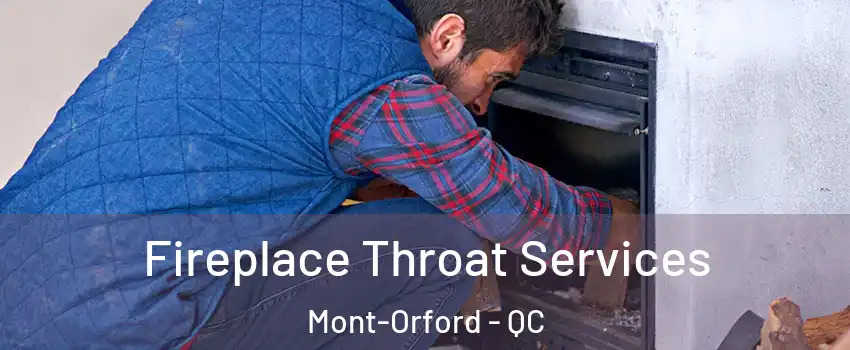  Fireplace Throat Services Mont-Orford - QC