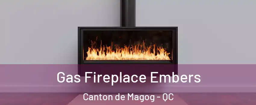  Gas Fireplace Embers Canton de Magog - QC