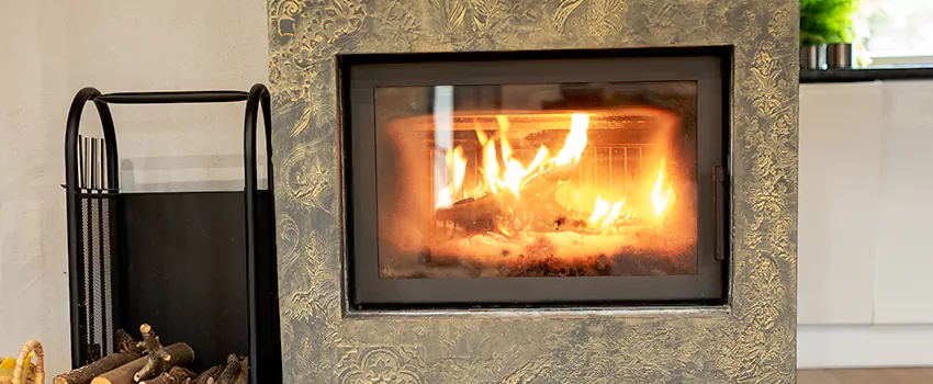 Decorative Electric Fireplace Installation in Canton de Magog, QC