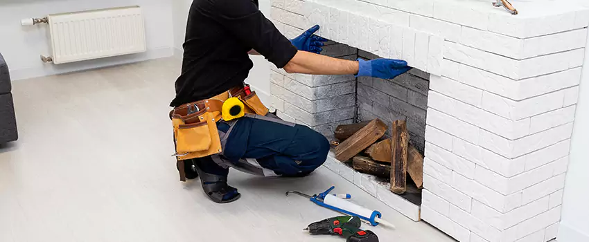 Fixing Electric Fireplace Problem in Canton de Magog, Quebec