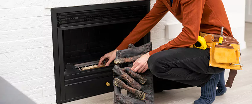 Metal Fireplace Installation in Canton de Magog, Quebec