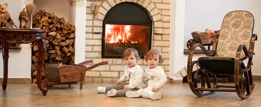 Kidsproofing Gas Fireplaces Installation in Canton de Magog, Quebec