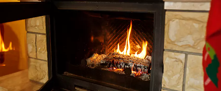 Gas Fireplace Ember Bed Design Services in Canton de Magog, Quebec