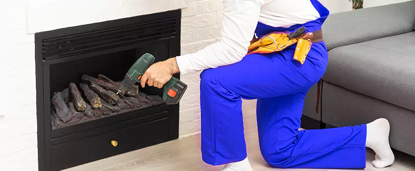 B-Vent Gas Fireplace Installation in Canton de Magog, QC