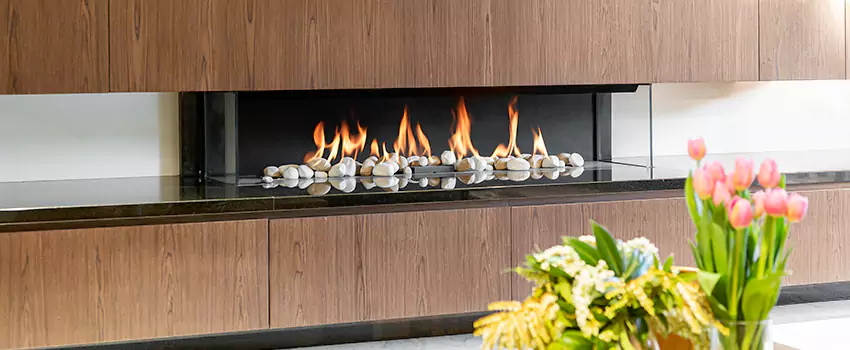 Outdoor Modern Fireplace Renovation Services in Canton de Magog, QC
