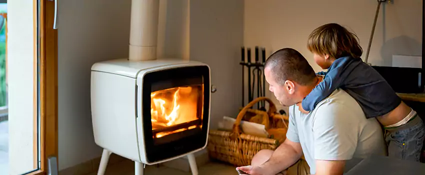 Morso Cast Iron Fireplace Insert Installation in Canton de Magog, QC