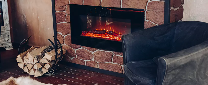 New Indoor Fireplace Installation in Canton de Magog, Quebec