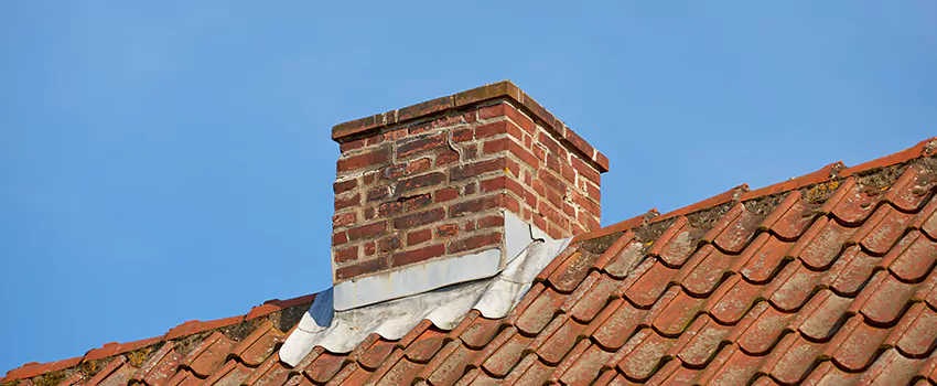 Rebuilding A Brick Chimney in Canton de Magog, Quebec
