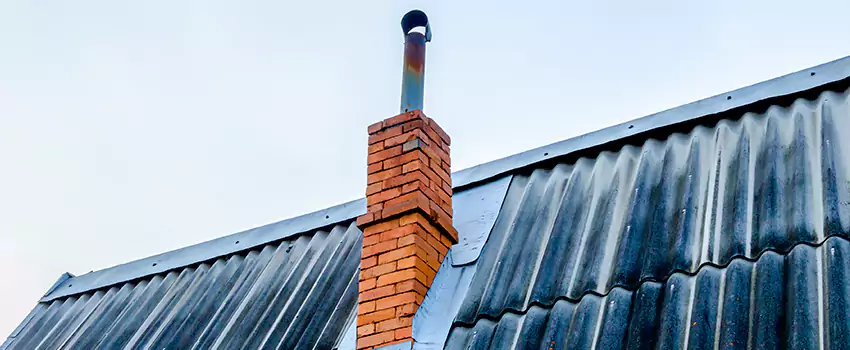 Aluminium Chimney Flashing Repair in Canton de Magog, QC