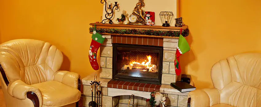 Fireplace Hearth Ideas in Omerville, Quebec