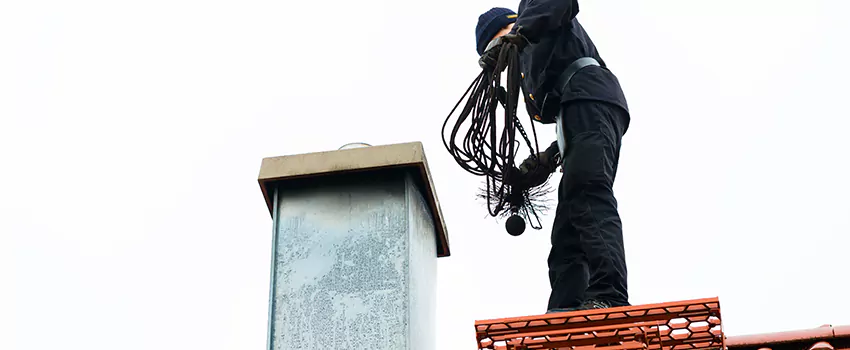 Gas Fireplace Flue Cleaning in Canton de Magog, Quebec