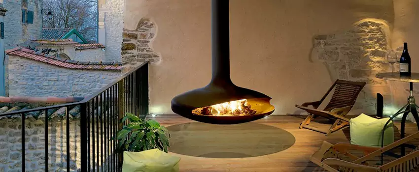 Bioethanol Hanging Fireplace Installation Services in Canton de Magog, QC