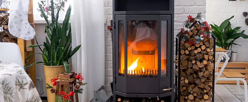 Thelin Hearth Products Direct Vent Gas Stove Fireplace Inspection in Canton de Magog, QC