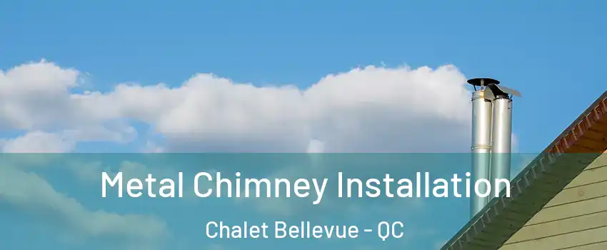  Metal Chimney Installation Chalet Bellevue - QC