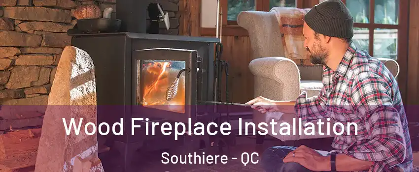  Wood Fireplace Installation Southiere - QC